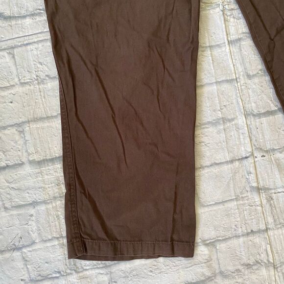 Haband Active Joe men XL short 100% cotton pull on elastic waist casual pants br - Picture 2 of 11